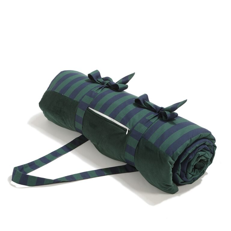 Picknickdecke STRIPES GREEN - XL - 145 x 170 cm Hauptbild