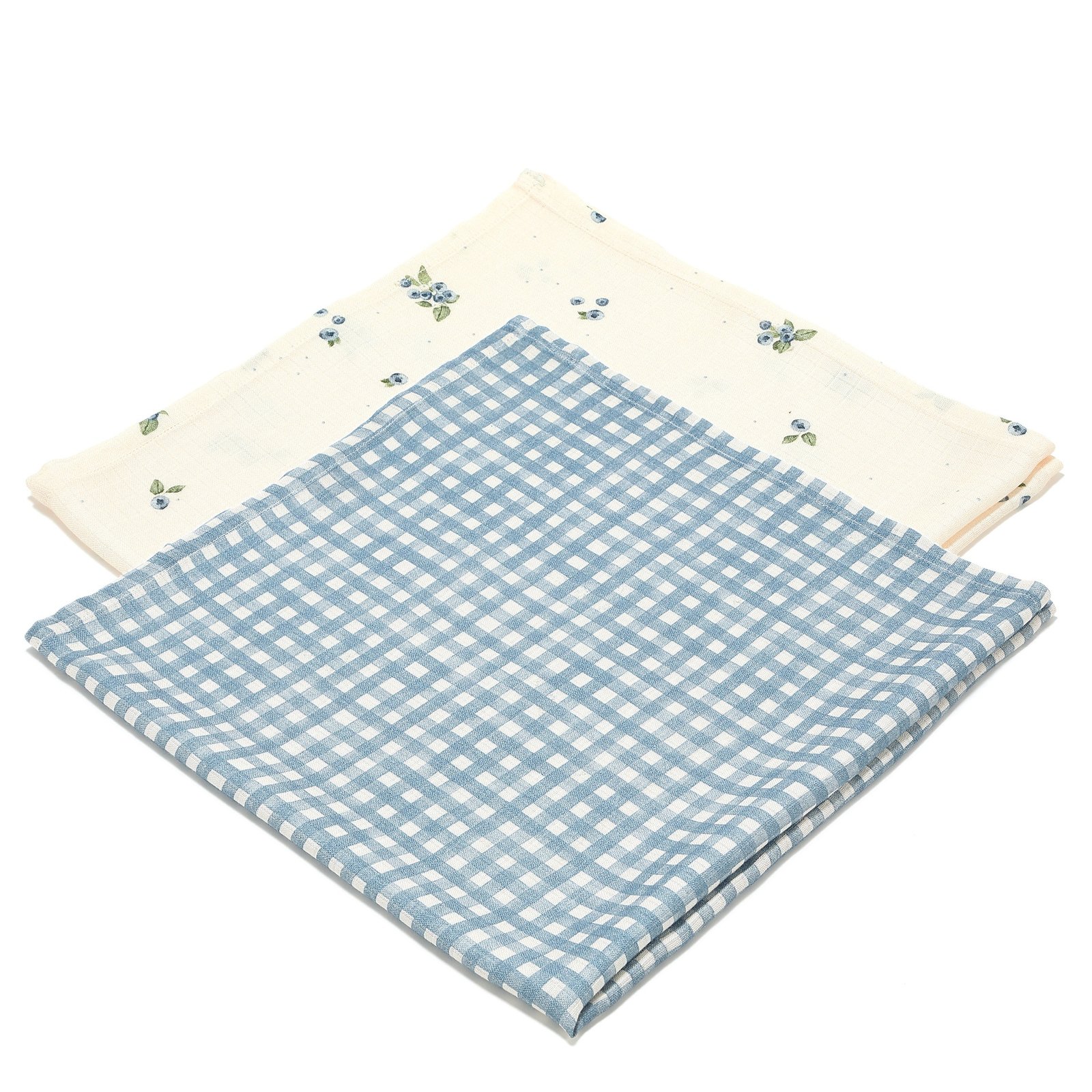 30133_1 Windeln Set Bambus BERRY VICHY - S - 70 x 70 cm Hauptbild