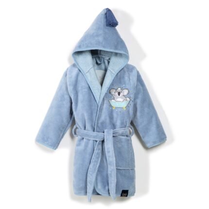 Kinder Bademantel HELLO WORLD - L Hauptbild