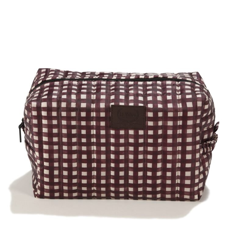 Kosmetiktasche Nylon BURGUNDY VICHY Hauptbild
