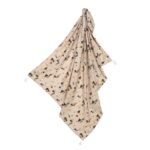 Pucktuch Bambus PIERRE THE DOG - L - 110 x 140 cm Hauptbild