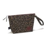 Wasserdichter Kulturbeutel LEOPARD CHOCO - M Hauptbild