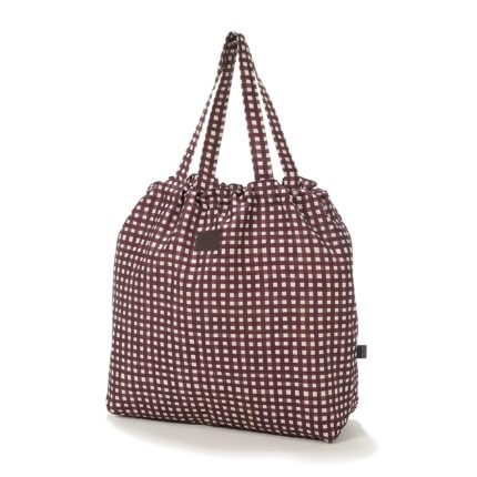 Shopper Tasche BURGUNDY VICHY - L Hauptbild