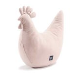 Oma Dana's Henne Kissen Velvet SMOKE ROSE Hauptbild