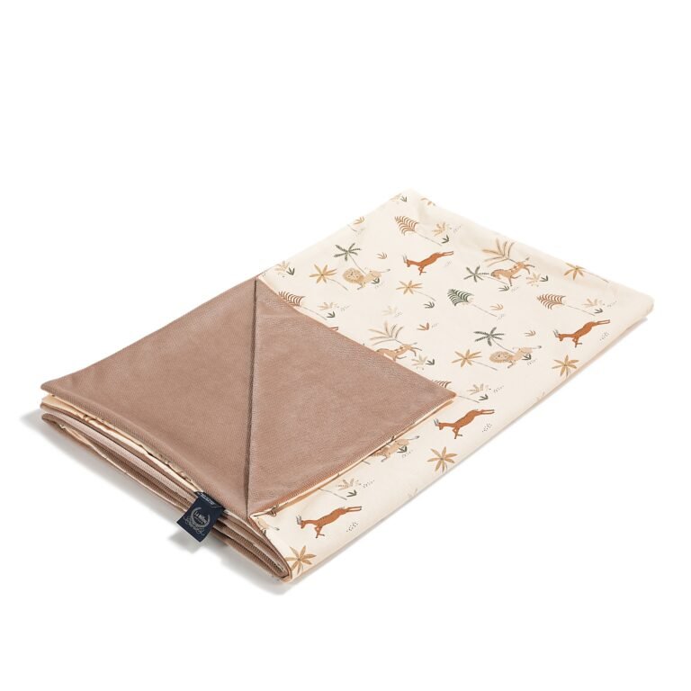 Leichte Decke Velvet LITTLE SAVANNAH - L - 110 x 140 cm Hauptbild