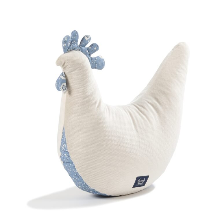 Oma Dana's Henne Kissen Velvet Baumwolle BANDANA DENIM Hauptbild