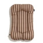 Babynest Baumwolle Velvet STRIPES BROWN - M - 50 x 86 cm Hauptbild