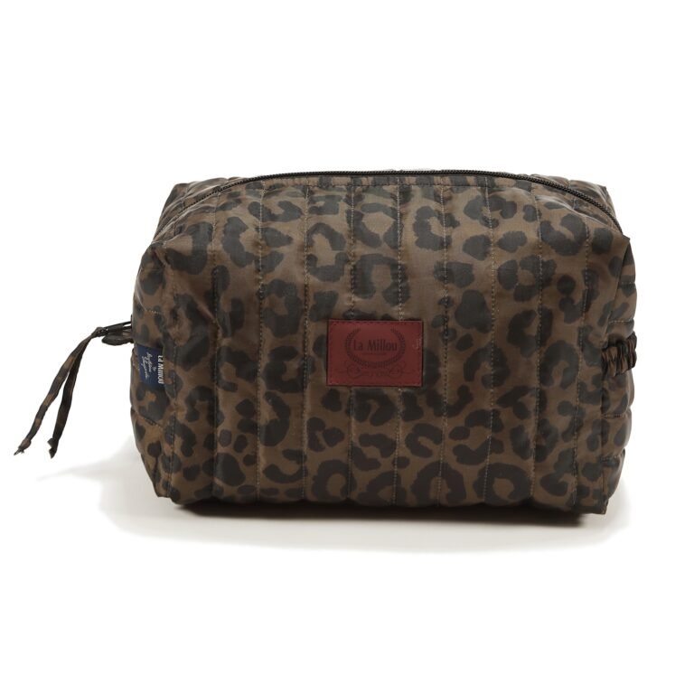 Kosmetiktasche Nylon LEOPARD CHOCO Hauptbild