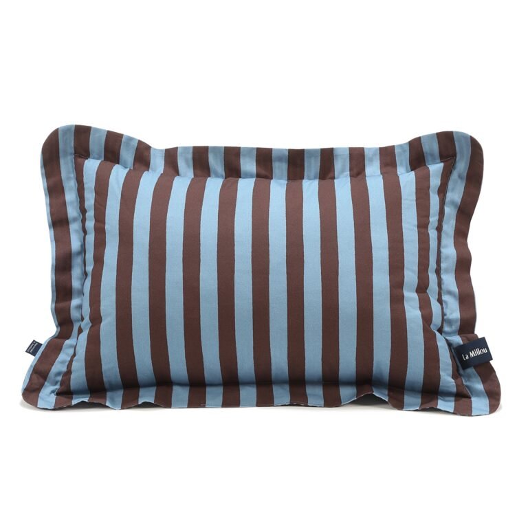 Kopfkissen Baumwolle STRIPES BLUE - XL - 50 x 70 cm Hauptbild