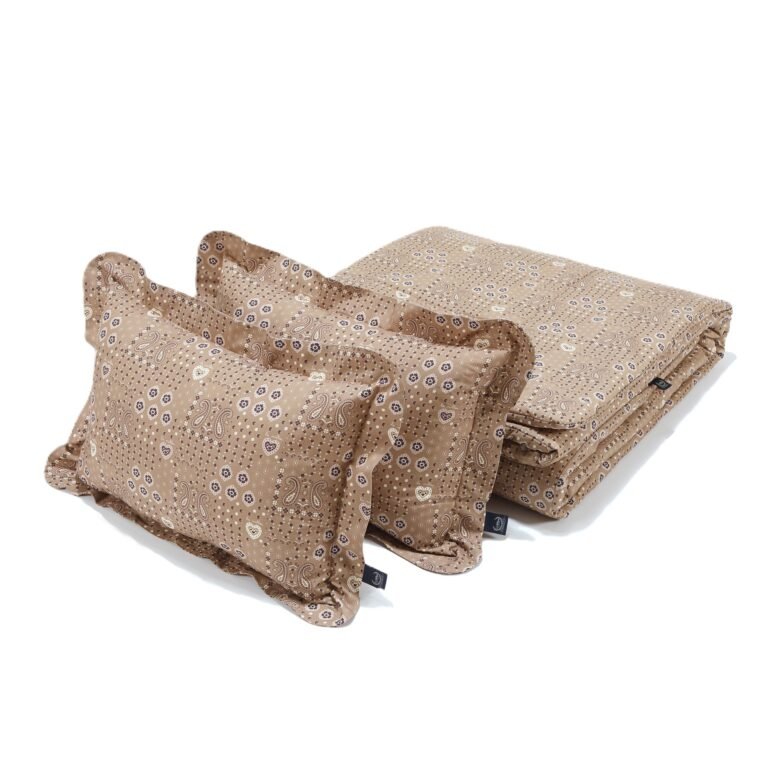 Bettwarenset Baumwolle BANDANA MOCCA - XXL Hauptbild