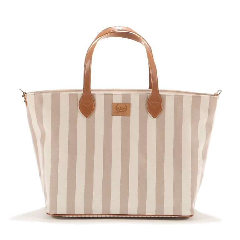 Tasche Feeria STRIPES BEIGE - L Hauptbild