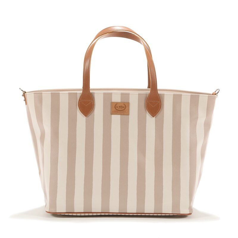 Tasche Feeria STRIPES BEIGE - L Hauptbild