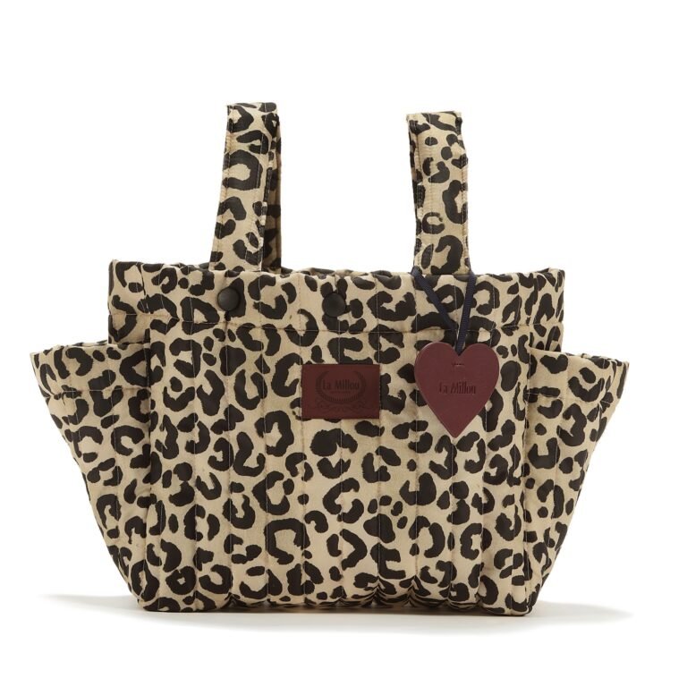 Kinderwagen-Organizer Nylon LEOPARD CREAM Hauptbild