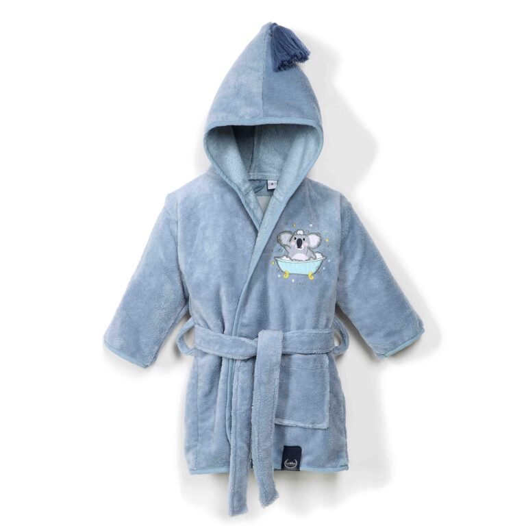 Kinder Bademantel HELLO WORLD - S Hauptbild