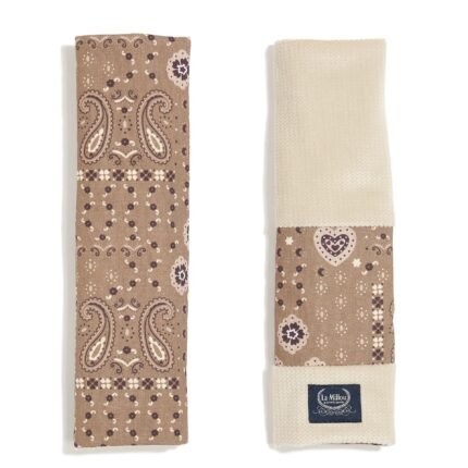 Gurtschoner Baumwolle Velvet BANDANA MOCCA Hauptbild