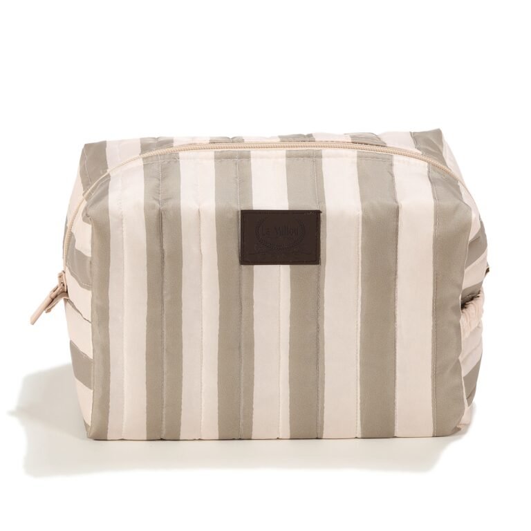 Kosmetiktasche Nylon STRIPES BEIGE Hauptbild