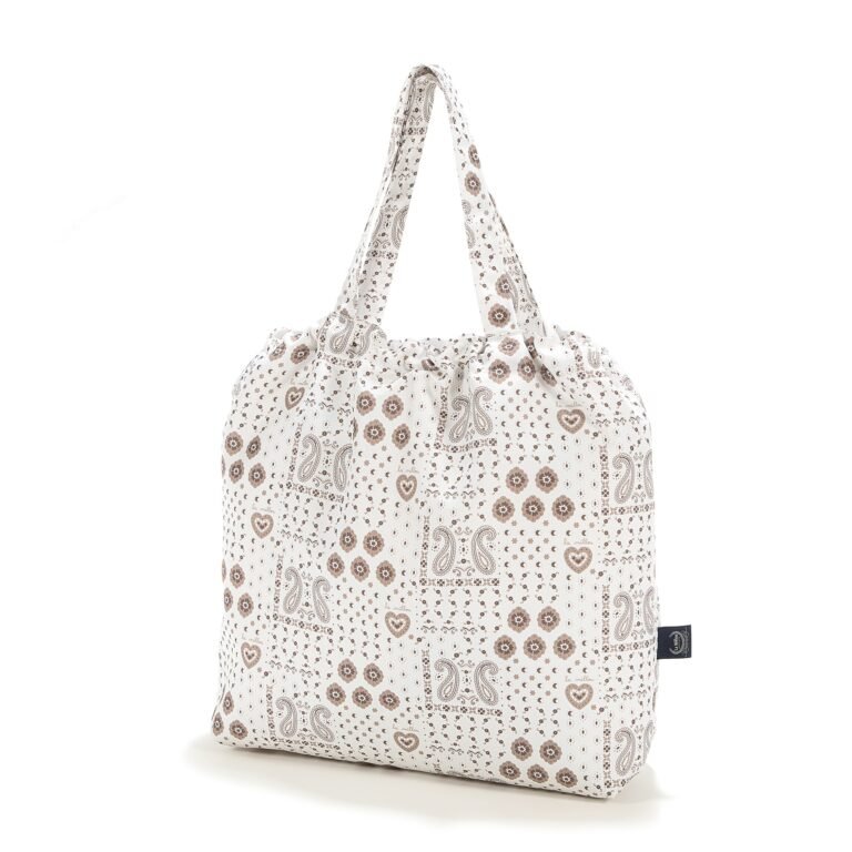 Shopper Tasche BANDANA CREAM - L Hauptbild