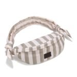 Bauchtasche aus Nylon STRIPES BEIGE Hauptbild