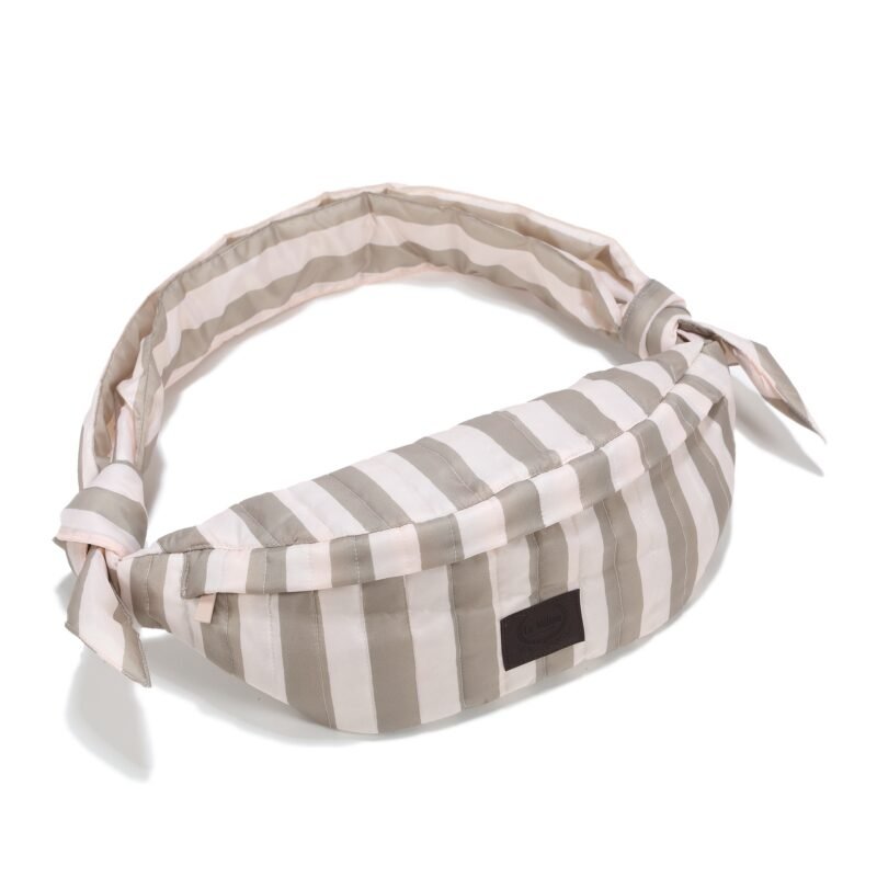 Bauchtasche aus Nylon STRIPES BEIGE Hauptbild