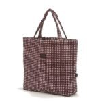 Shopper Tasche gesteppt BURGUNDY VICHY - L Hauptbild
