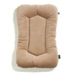 Babynest Baumwolle Velvet BANDANA CREAM - 50 x 86 cm_Bild2