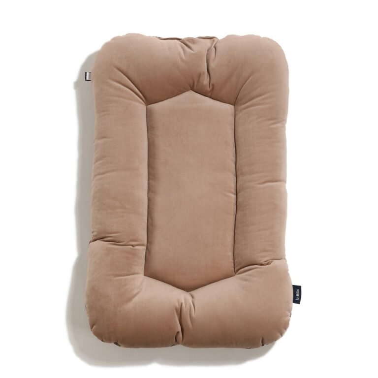Babynest Baumwolle Velvet STRIPES BROWN - 50 x 86 cm_Bild2