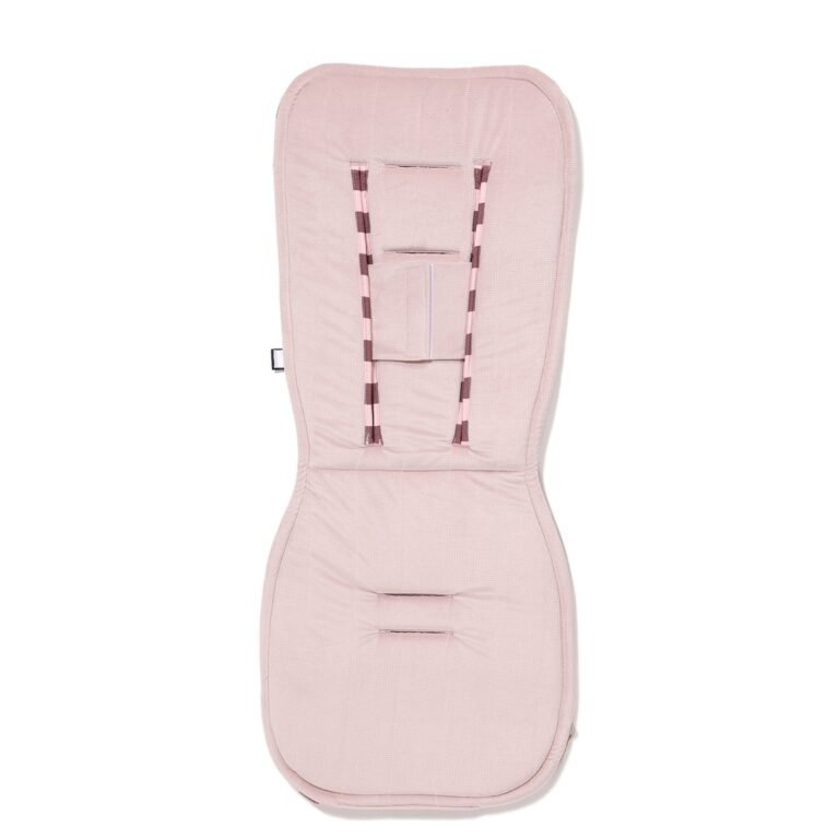 Kinderwagenauflage Baumwolle Velvet Multi STRIPES PINK_Bild2