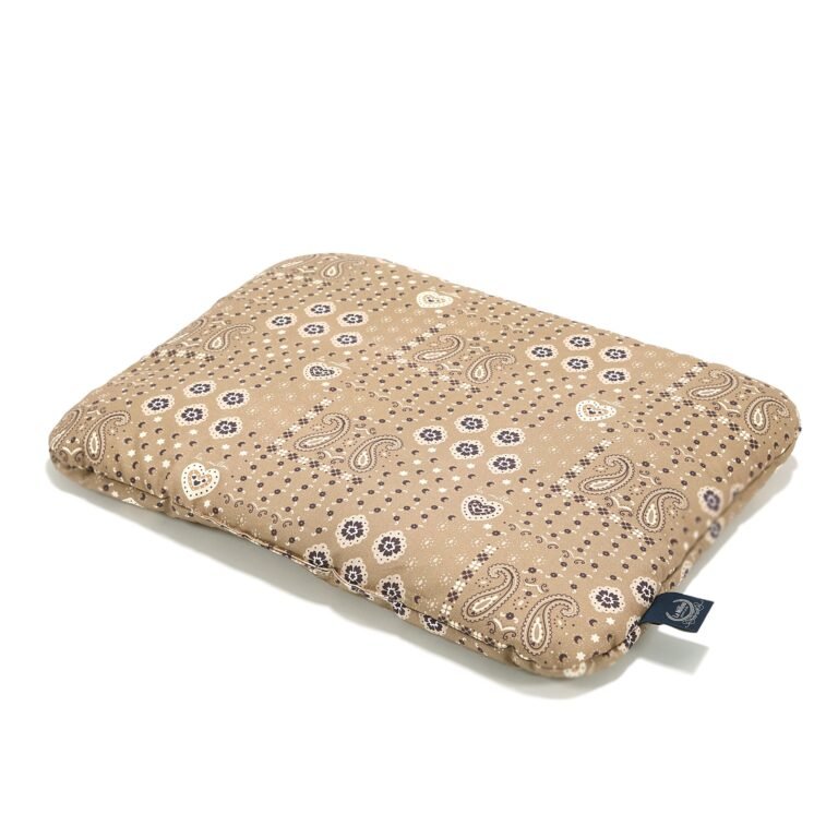 Kopfkissen Baumwolle BANDANA MOCCA - M - 35 x 45 cm_Hauptbild