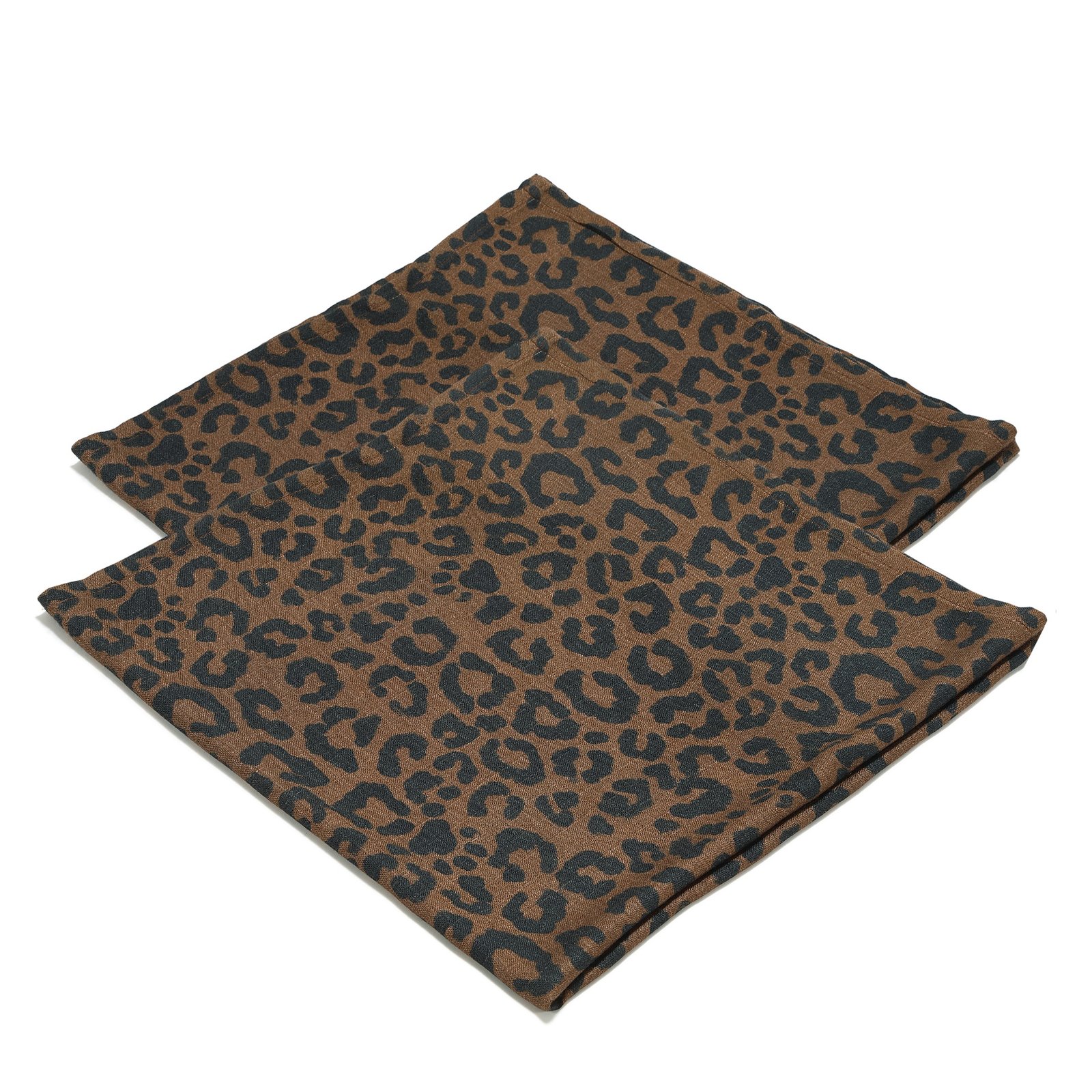 EZ00121616_1 Windeln Set Bambus LEOPARD CHOCO - S - 70 x 70 cm_Hauptbild