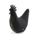 Oma Dana's Henne Kissen Minky DARK LUNA_Hauptbild