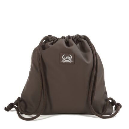 Rucksack gummisack BROWN_Hauptbild