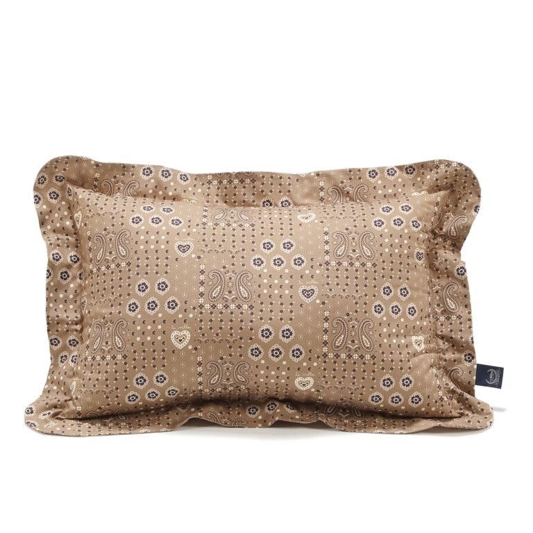 Kopfkissen Bambus BANDANA MOCCA - XL - 50 x 70 cm_Hauptbild