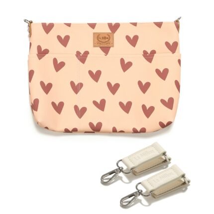 Kinderwagen Organizer Feeria HEARTBEAT PINK_Hauptbild