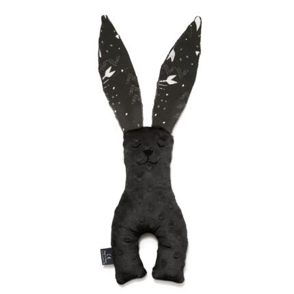 Sensorik Nuscheli Hase Minky DARK LUNA_Hauptbild