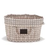 Windel-Organizer Nylon BEIGE VICHY_Hauptbild