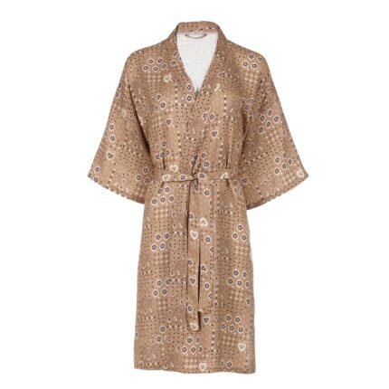 Bambus Kimono BANDANA MOCCA_Hauptbild