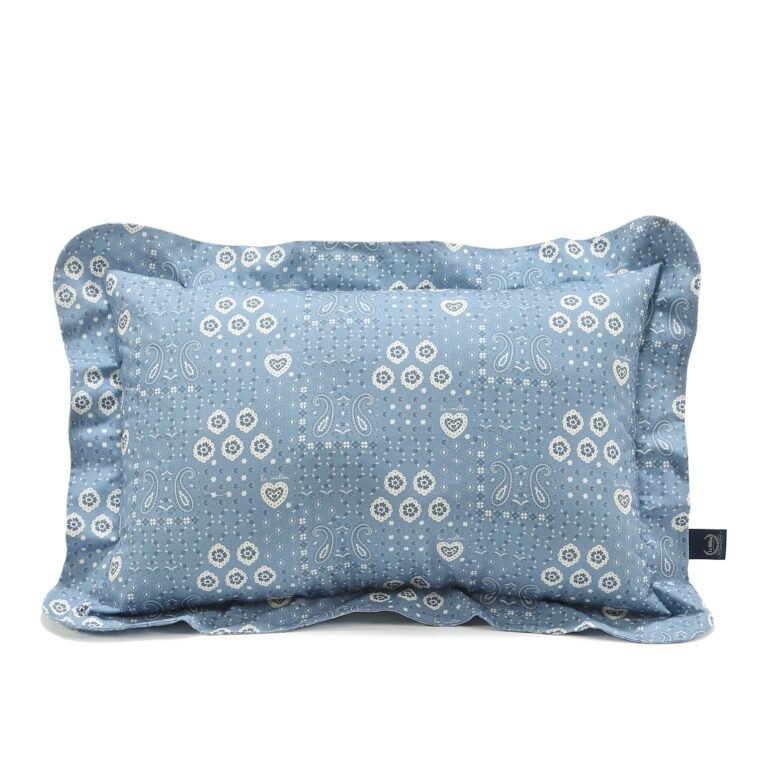 Kopfkissen Bambus BANDANA DENIM - XL - 50 x 70 cm_Hauptbild