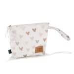 Wasserdichter Kulturbeutel HEARTBEAT BEIGE - S_Hauptbild