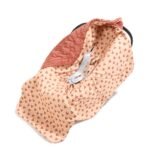 Einschlagdecke Babyschale multi HEARTBEAT PINK_Hauptbild