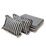 Bettwarenset Baumwolle STRIPES NAVY - XXL_Hauptbild