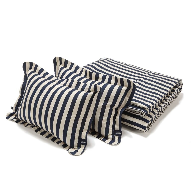 Bettwarenset Baumwolle STRIPES NAVY - XXL_Hauptbild