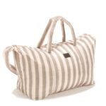 Wochenendtasche Nylon STRIPES BEIGE_Hauptbild