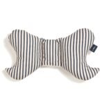 Angel's Wings Kissen Baumwolle Velvet STRIPES NAVY_Hauptbild