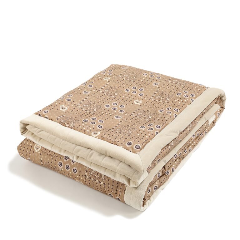 Warme Decke Velvet BANDANA MOCCA - XL - 140 x 200 cm_Hauptbild