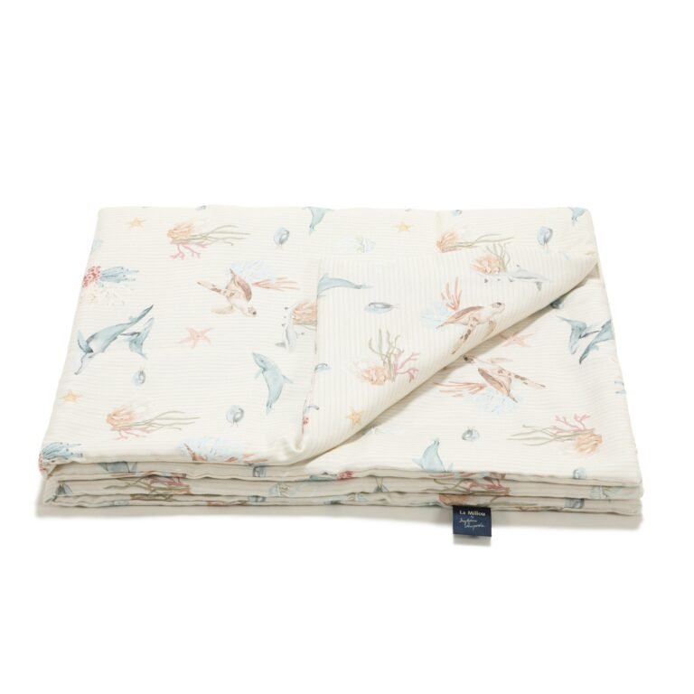 Bettdecke Bambus SEAWORLD - M - 80 x 100 cm_Hauptbild