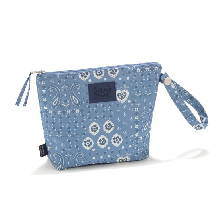 Wasserdichter Kulturbeutel BANDANA DENIM - S_Hauptbild