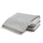 Warme Decke Velvet Pure DARK GREY - XL - 160 x 200 cm_Hauptbild