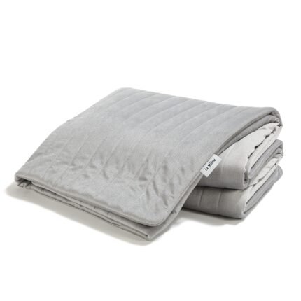 Warme Decke Velvet Pure DARK GREY - XL - 160 x 200 cm_Hauptbild