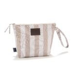 Wasserdichter Kulturbeutel STRIPES BEIGE - S_Hauptbild