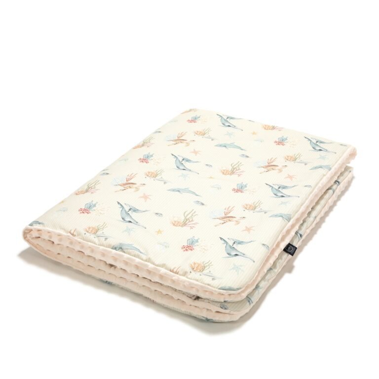 Warme Decke Minky SEAWORLD - L - 110 x 140 cm_Hauptbild